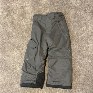 Used Columbia kids grey snowpants